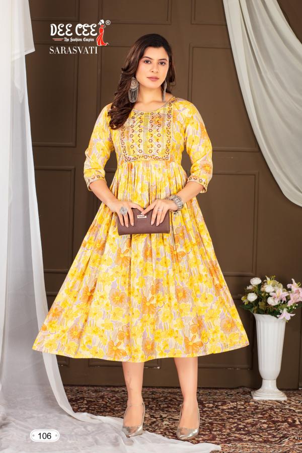 Deecee Saraswati Modal Printed Kurti Collection